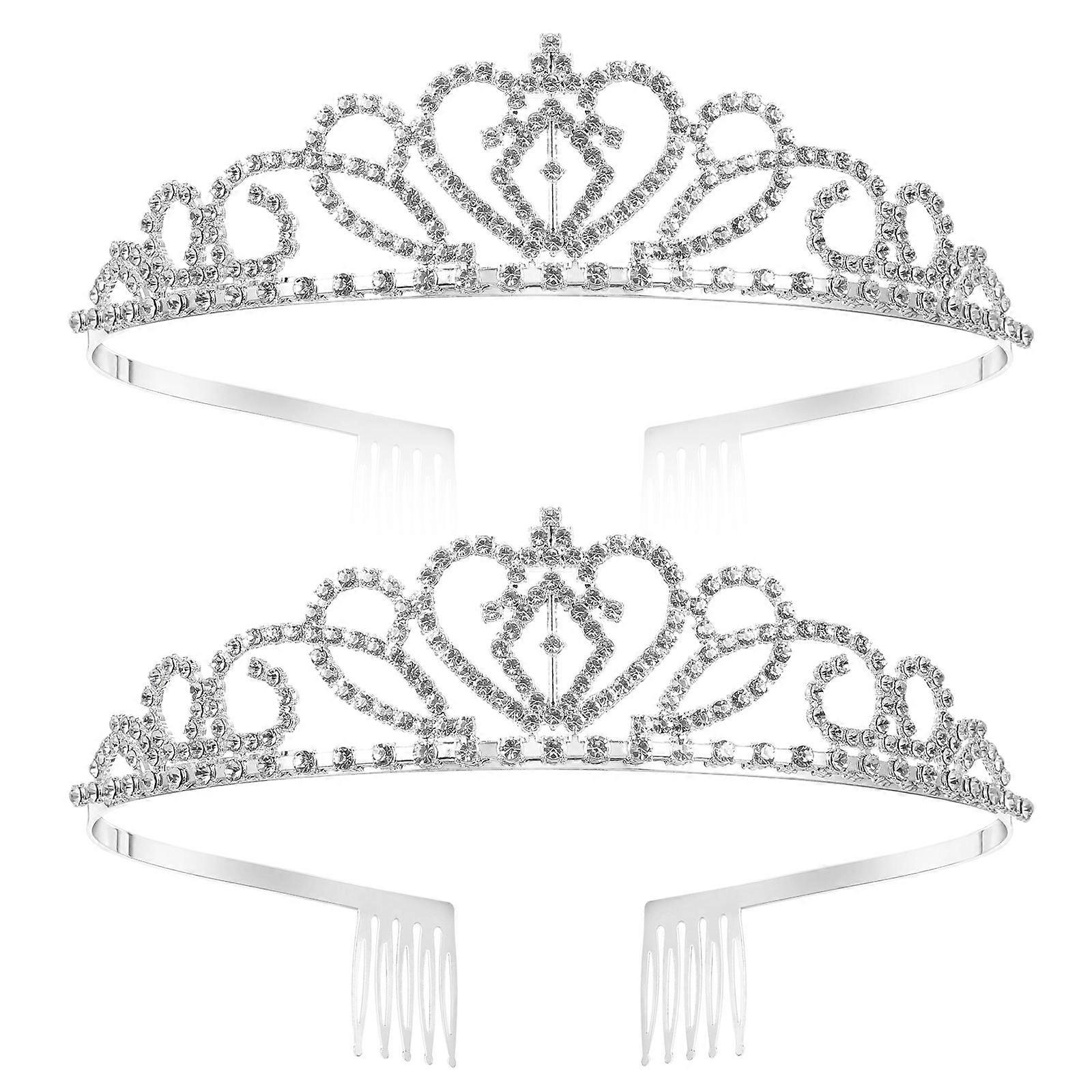 Formal Event Tiara Sets, Stylish Rhinestone Embellishment, Adjustable Fit