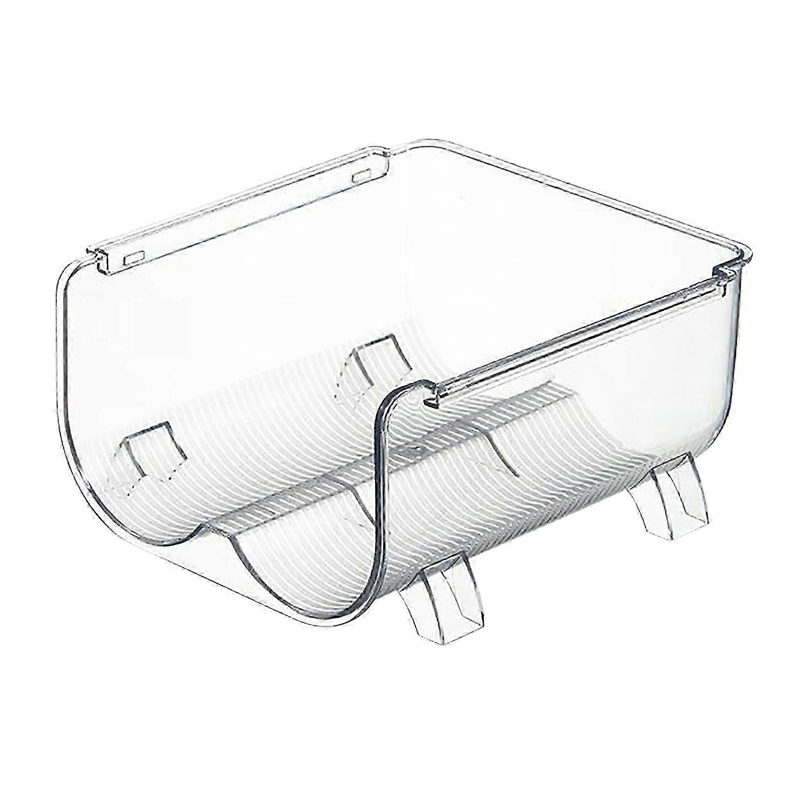 Transparent Stackable Space Saving Water Bottle Storage Holder Rack for Vacuum Cups 2 Grids