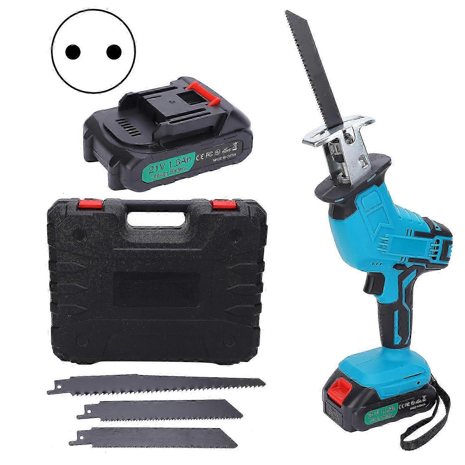 Portable Electric Reciprocating Saw for Outdoor Use with Lithium Power AC100240V (EU Plug)