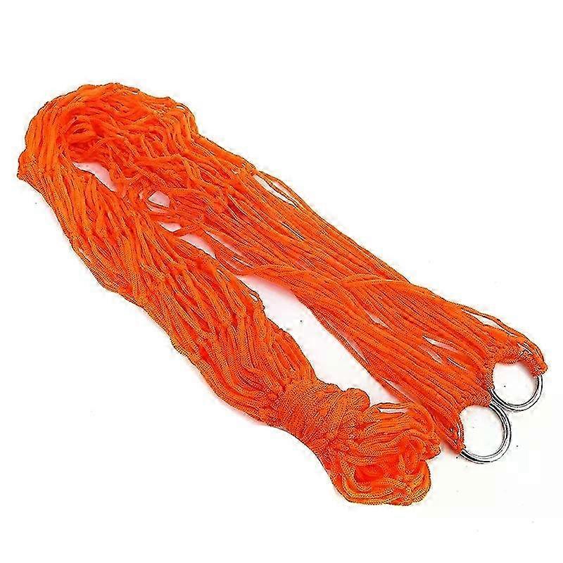 Portable Outdoor Sport Hammock, Camping Hammock Mesh Net for Garden Beach Yard Travel Swing Hanging Bed