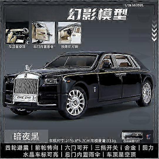 Foam Box Simulation Car Model Toy 1/24 with Sound and Light Features for Kids