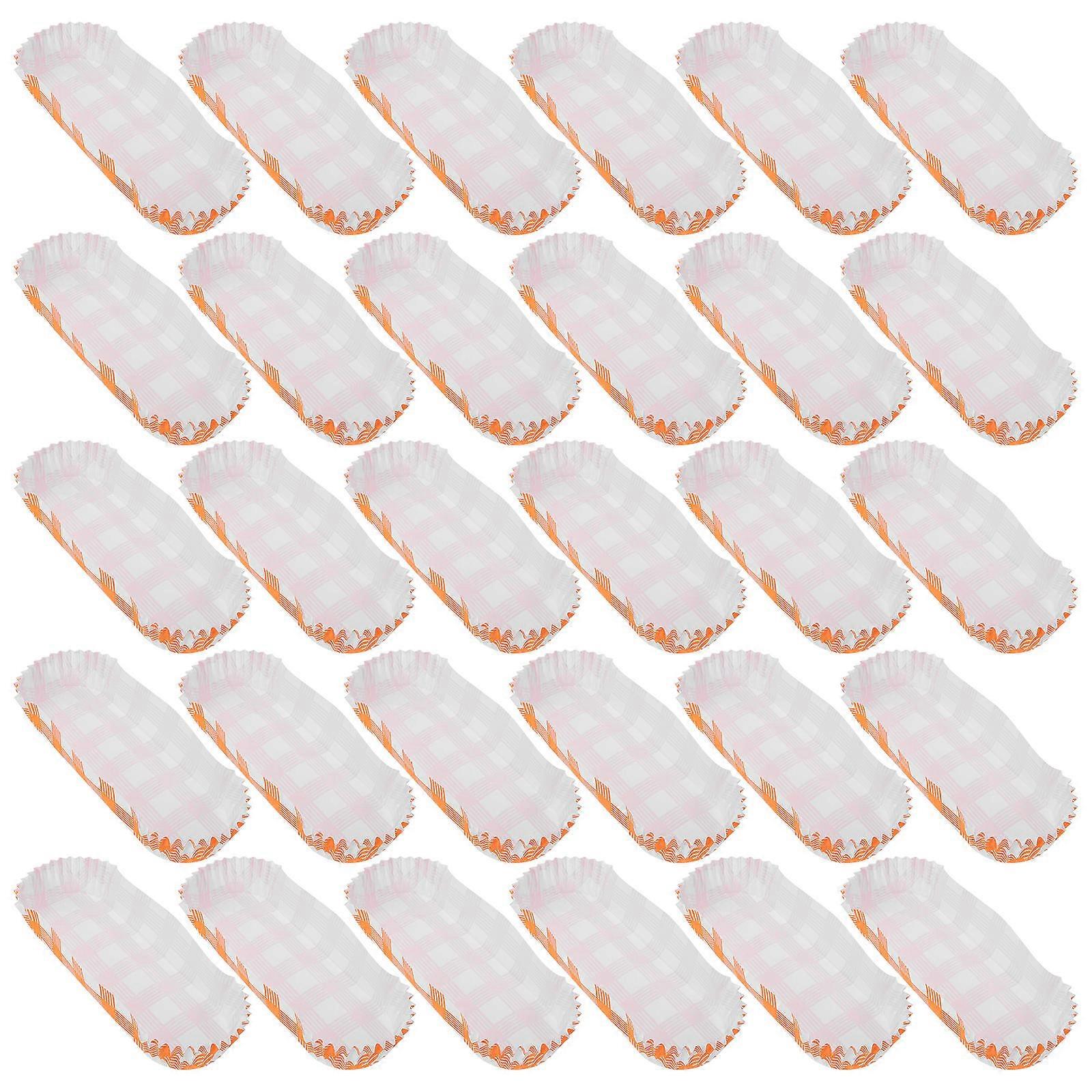 Hot Dog 100Pcs Multi Grease-Proof Paper Snacks for Use