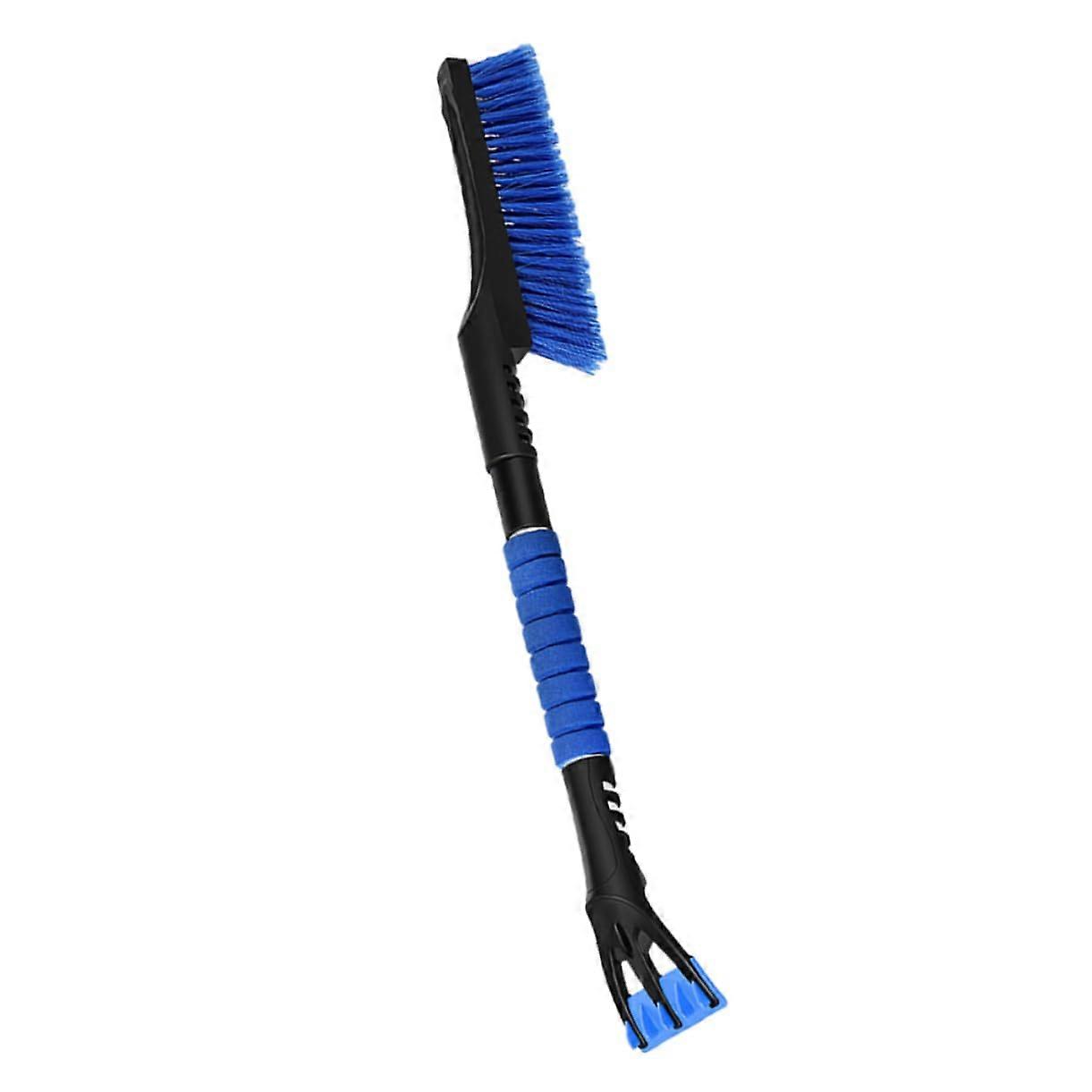 Multifunctional Ice Scraper with Removable Snow Brush for Cars, Compact Design for Windshields and Windows, Durable Construction