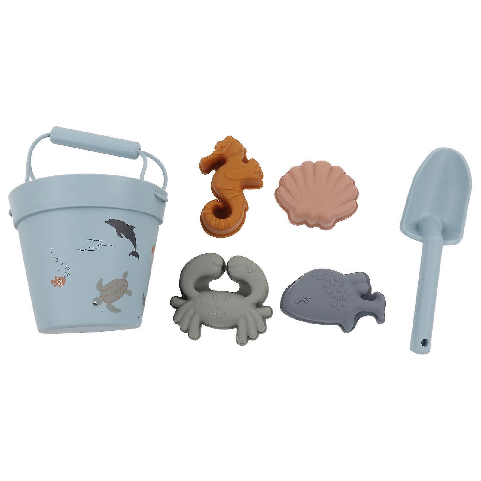 for Kids Parent Child Interaction Silicone Bucket Soft Comfortable Cultivate Imagination Beach Toys