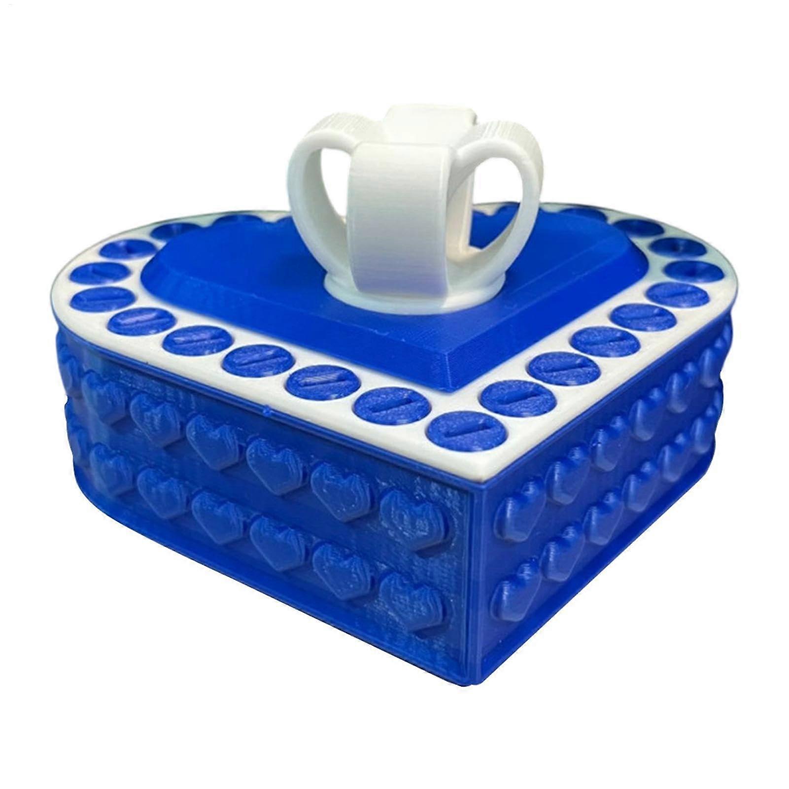 Heart Shaped Box Printed Prank Puzzle Box Valentine's Day Gift Box