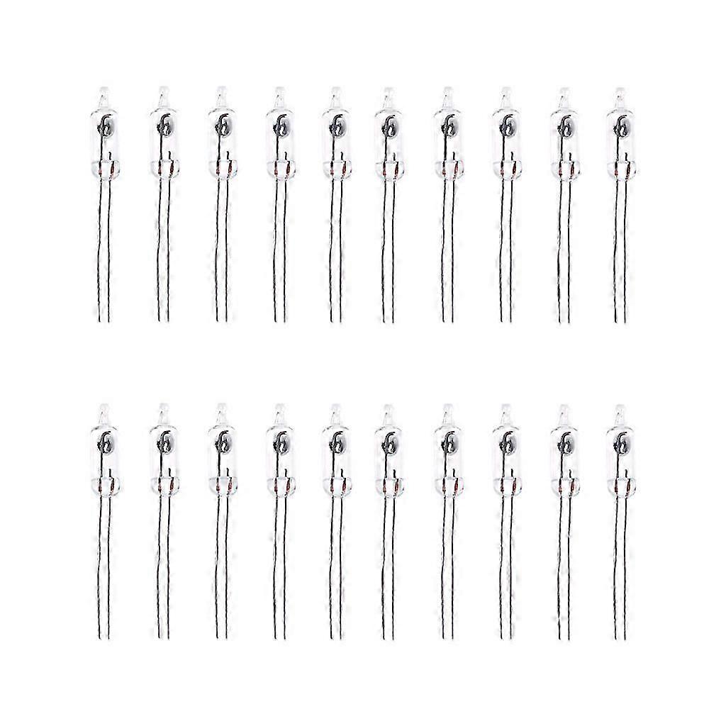 20 Pcs 5mm Unidirectional for Mercury Switch Tilt Position Angle Detection Switc)