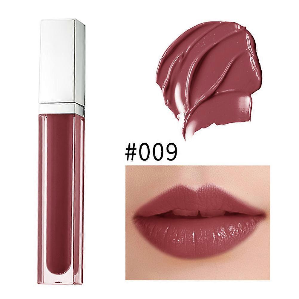 36 Colors Mist Matte Metallic Non sticky Liquid Lipstick Lipgloss Cosmetic Tool(Matte, 09)
