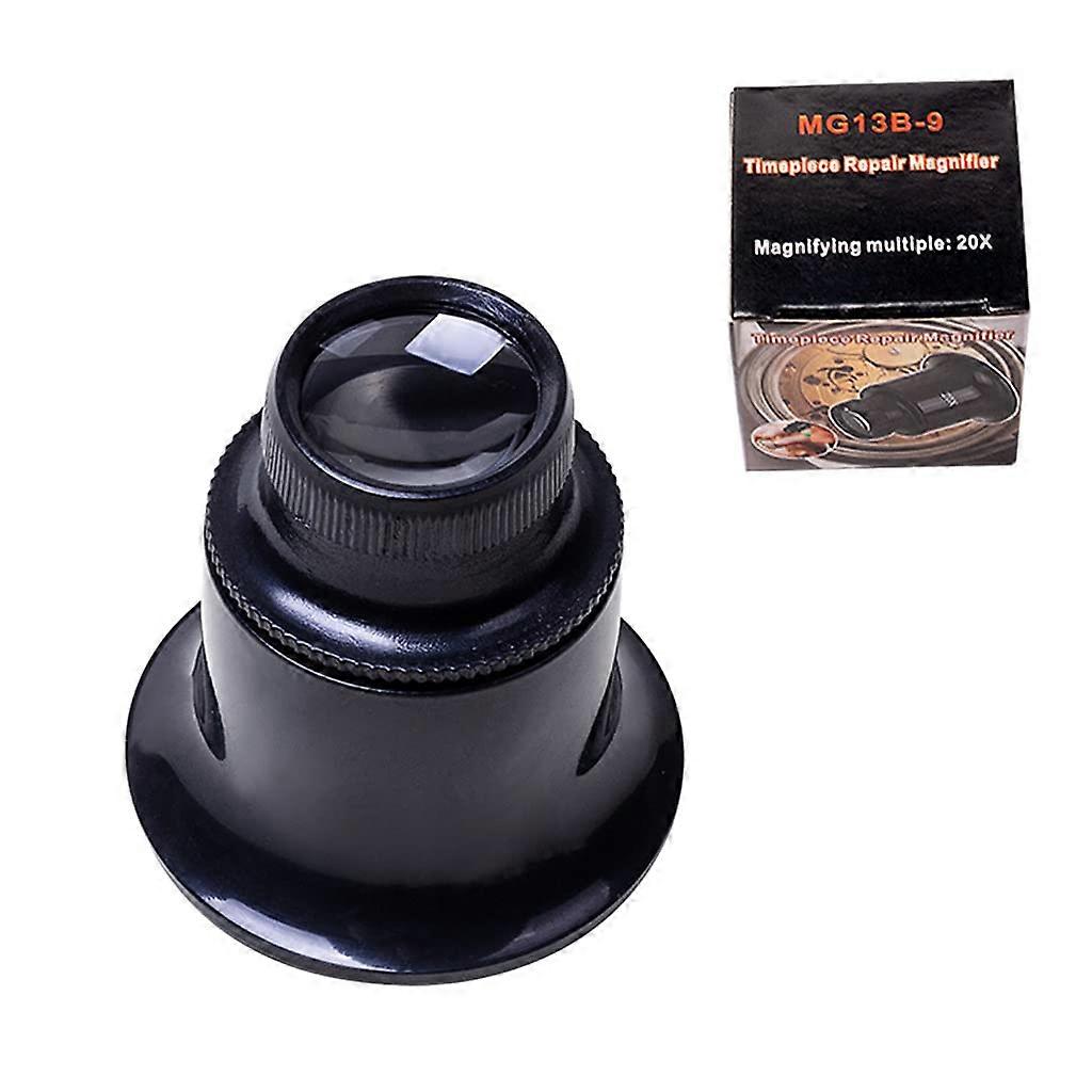 Monocular Magnifying Glass Watchmaker Magnifier Jeweler Watch Tool 3X 10X 15X 20X Watch Magnifier Ref: 3143