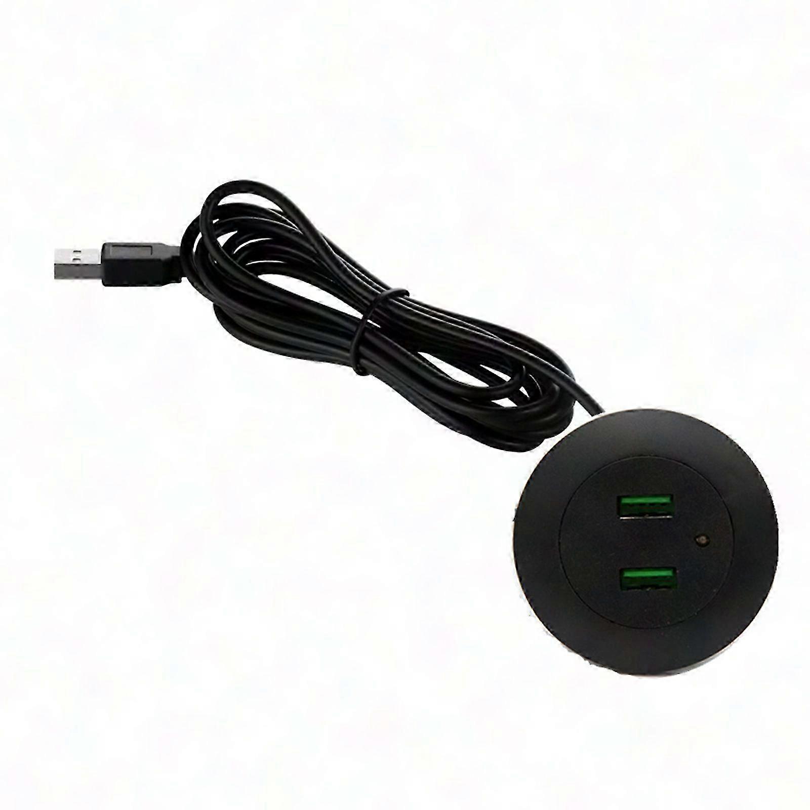 2 Port USB Desktop Charger for Phone & Computer