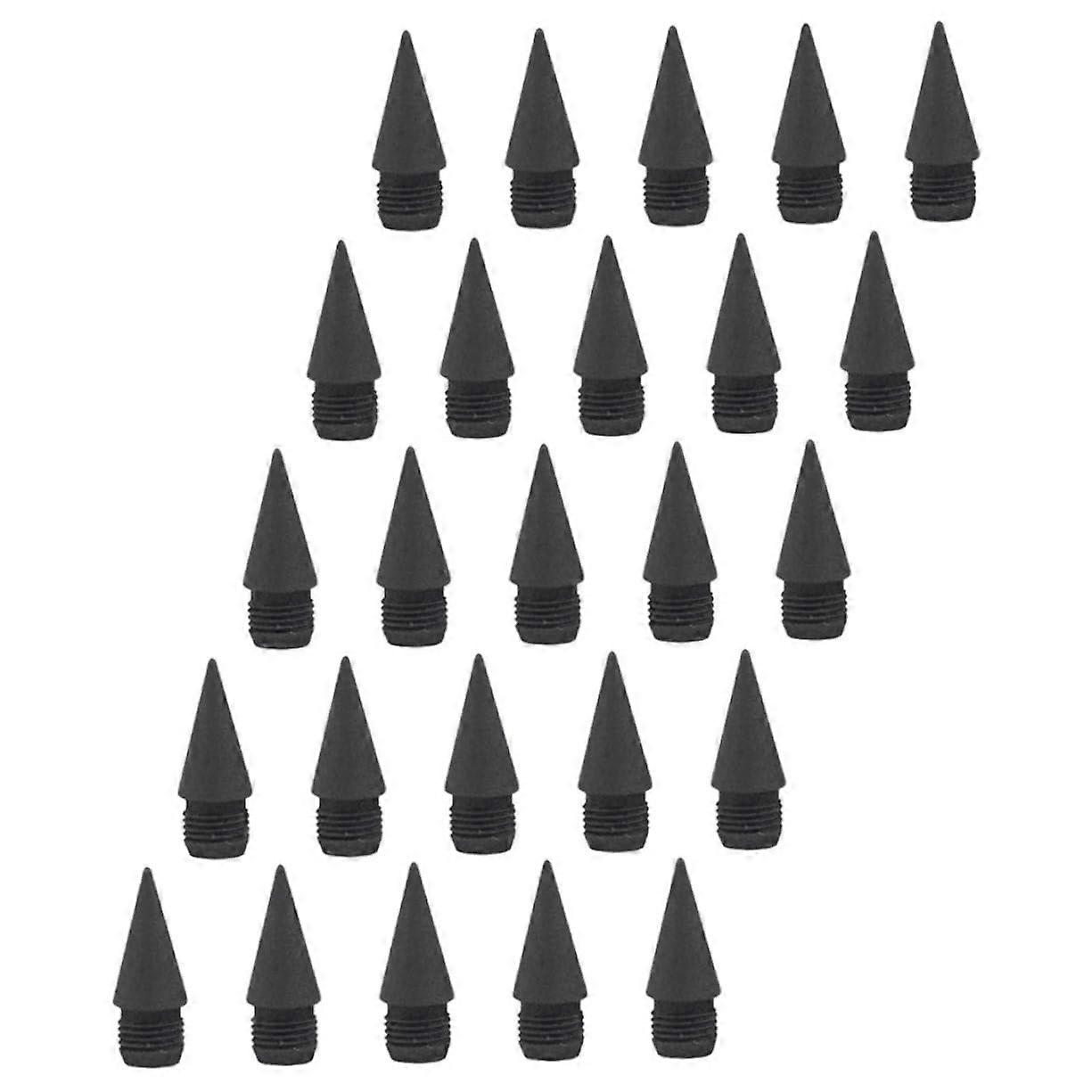 Infinite Pencil Tip Set, 25 Pieces, Eternal Pencil Tips, Refillable Core for Students, Artists