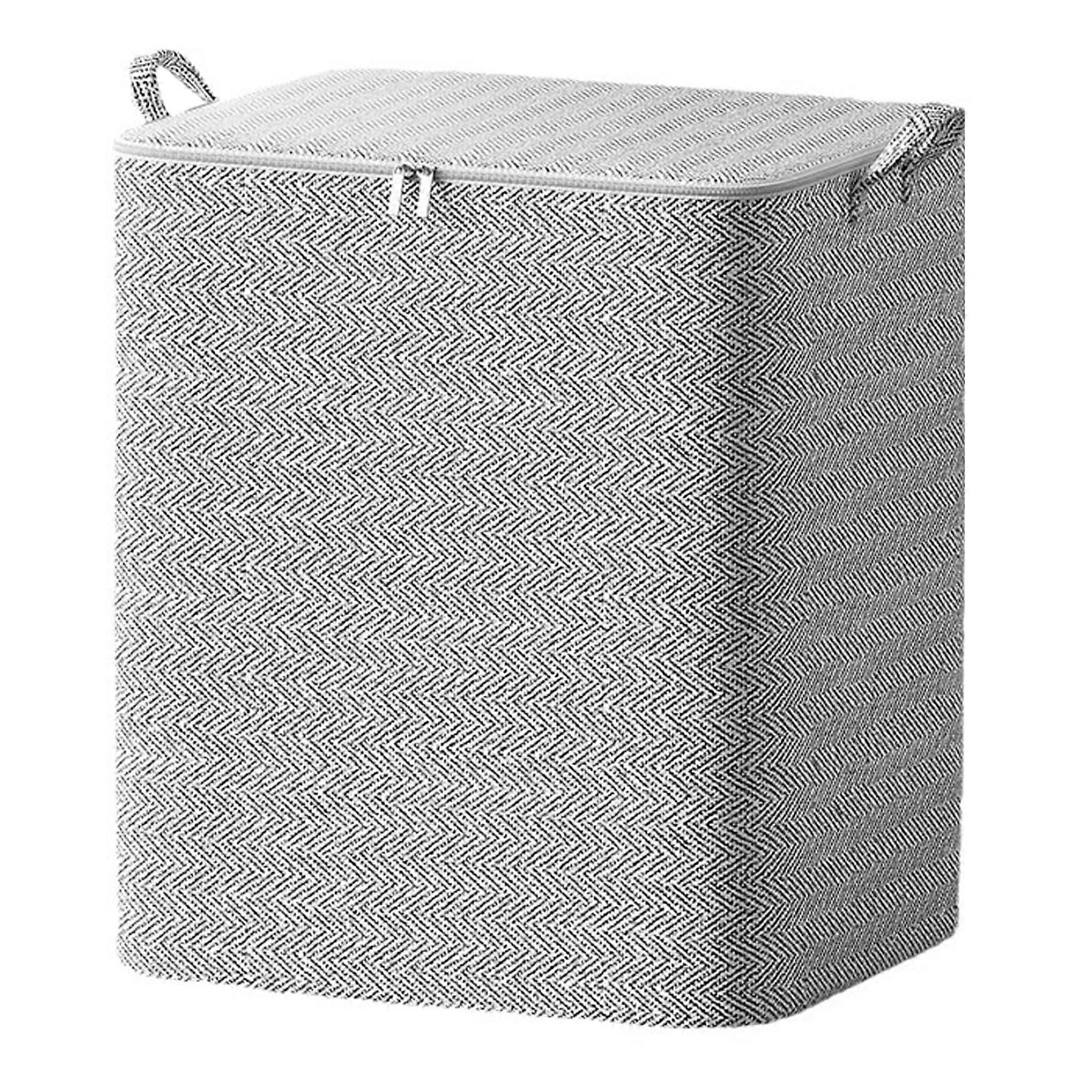 150L Clothing Storage Bag with Zipper, Portable for Moving and Home