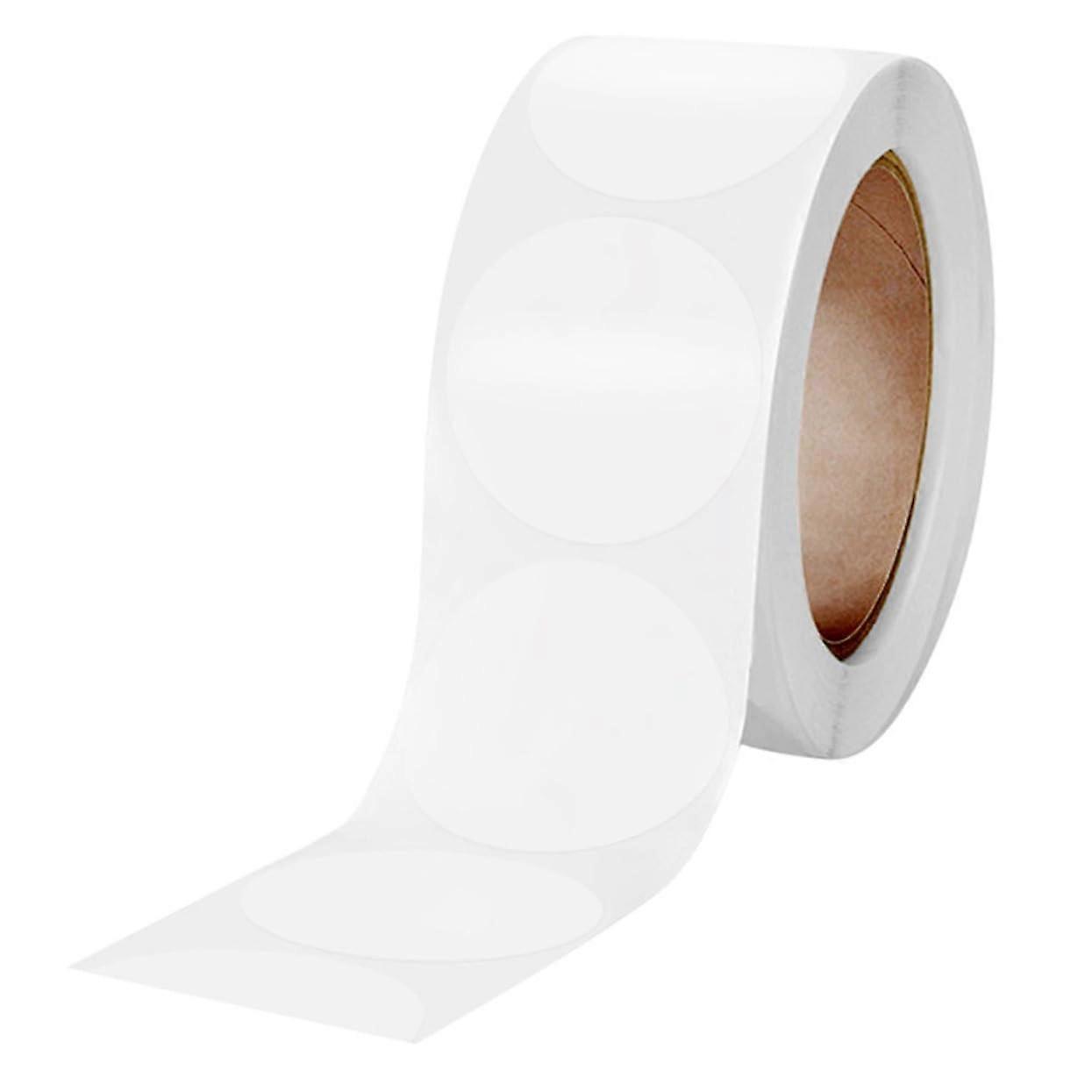 1 Roll Round Transparent Sticker Office Gift Decoration Envelope Sticker Labels