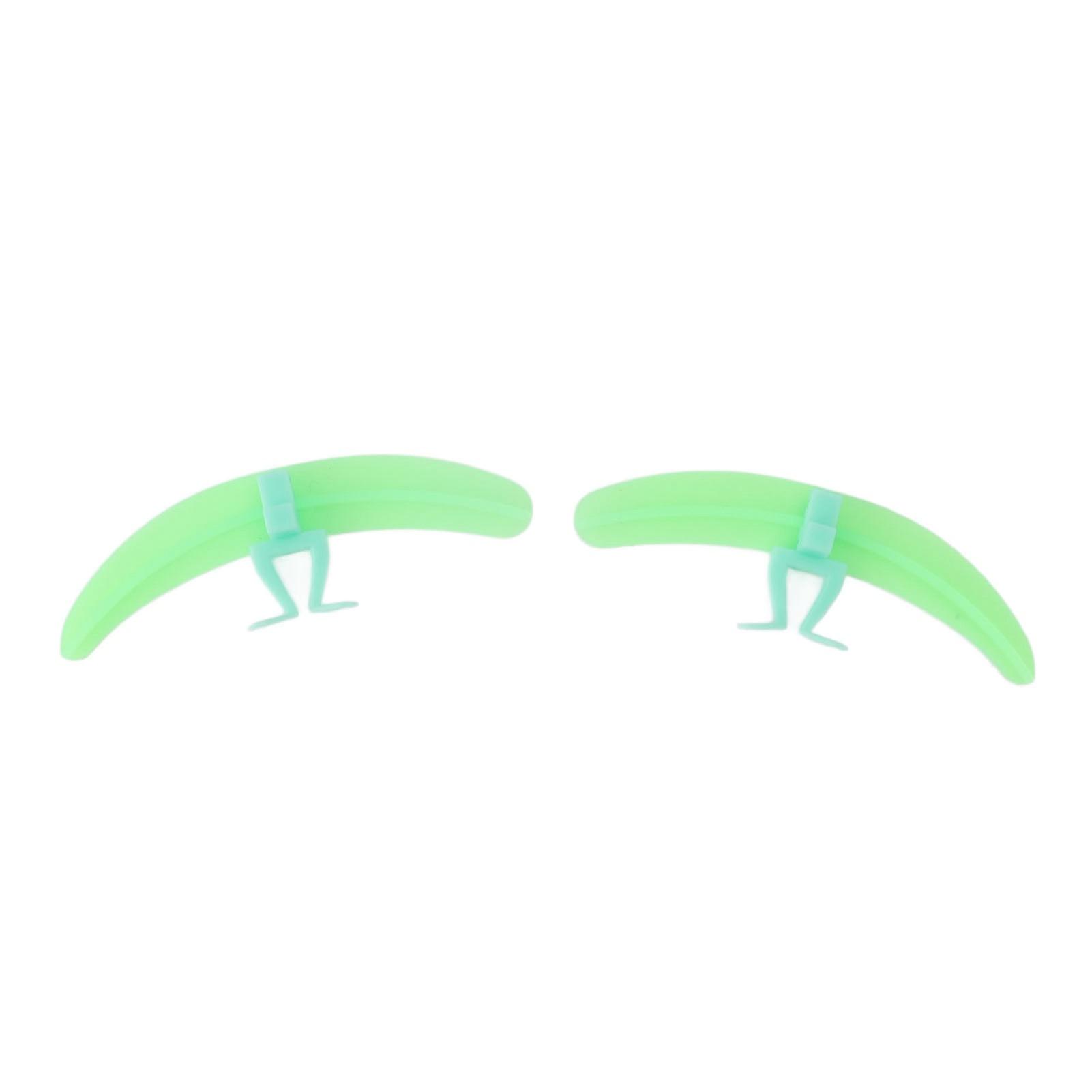 Eyelash Separator Tool Silicone Washable Reusable Convenient Use Eyelash Extension Lash Assist Tool for Beauty Salon Green
