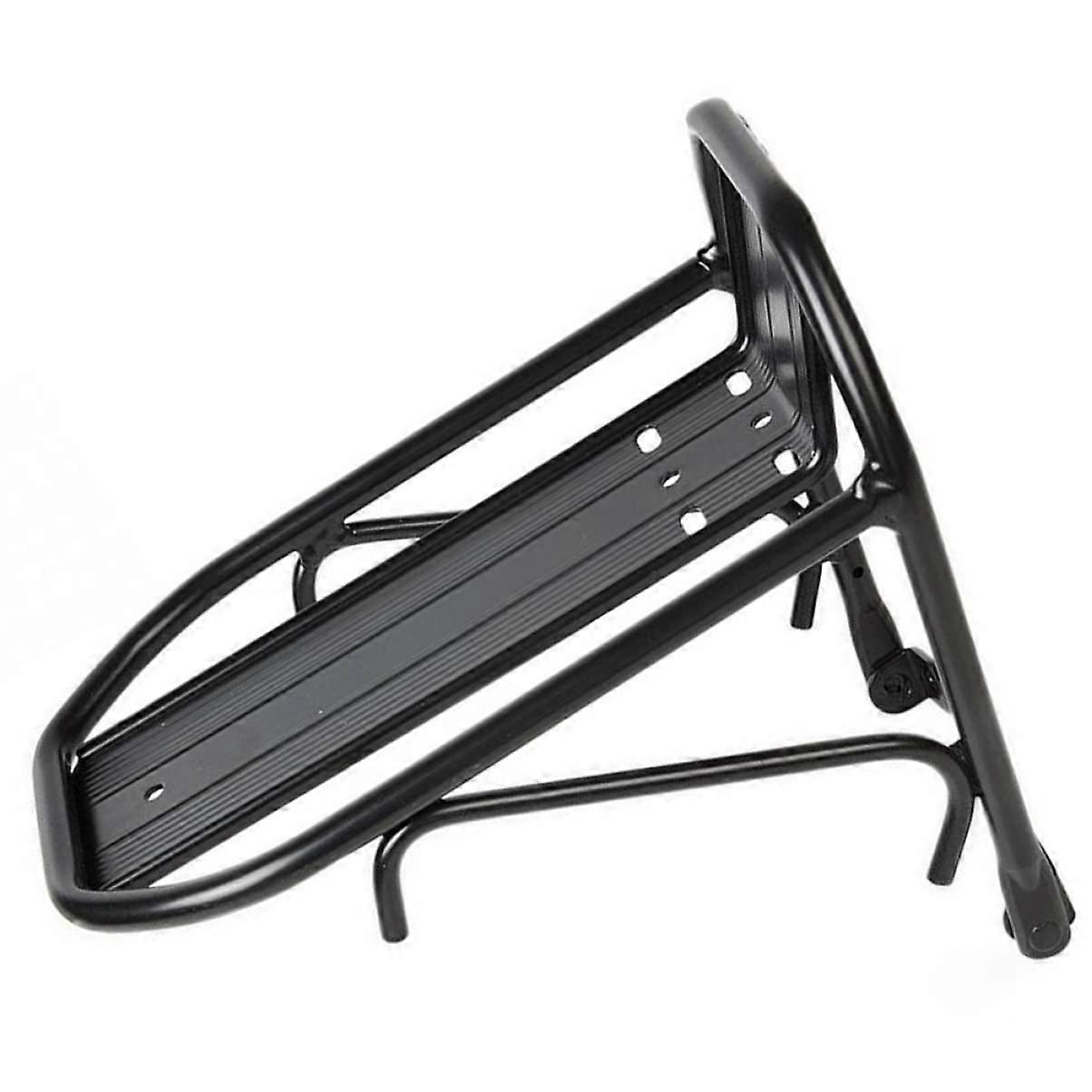 Durable Material Bicycle Front Rack with Easy Installation Bracket for Mountain Bikes and Folding Bikes, Ideal for Practical Transport and Storage