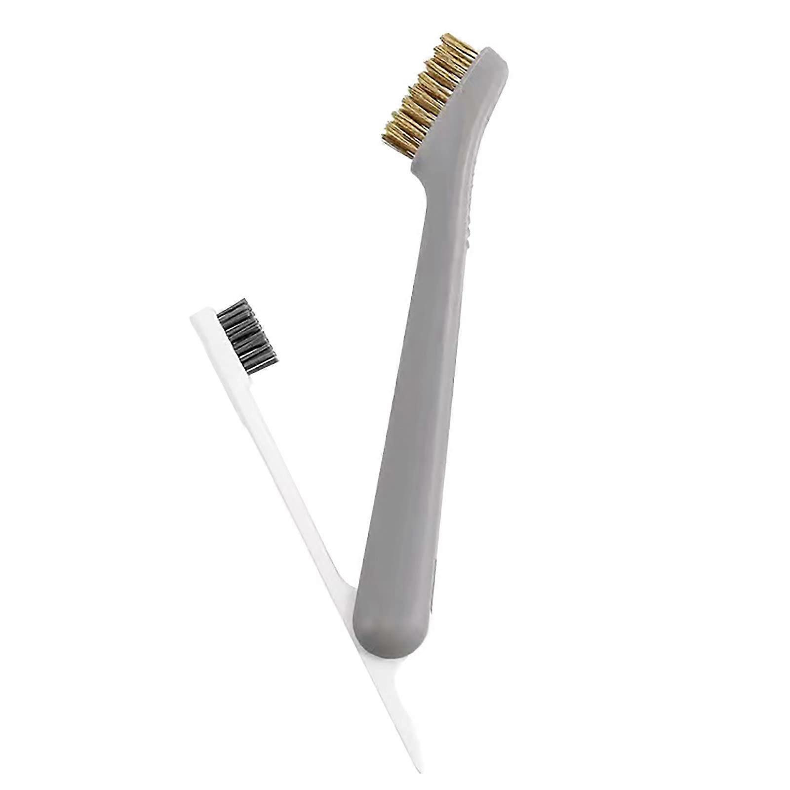 Dish Brush 3-In-1 Sink Cleaning Tool For Kitchen, Multifunctional Scrubber, Grey, One Size