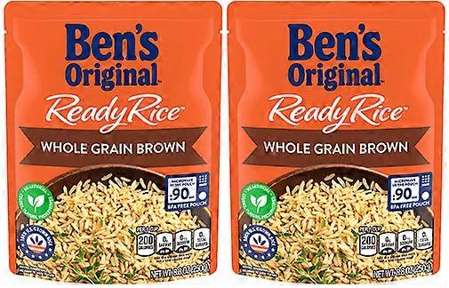 Ben's Original Ready Rice Whole Grain Brown 2 Pack