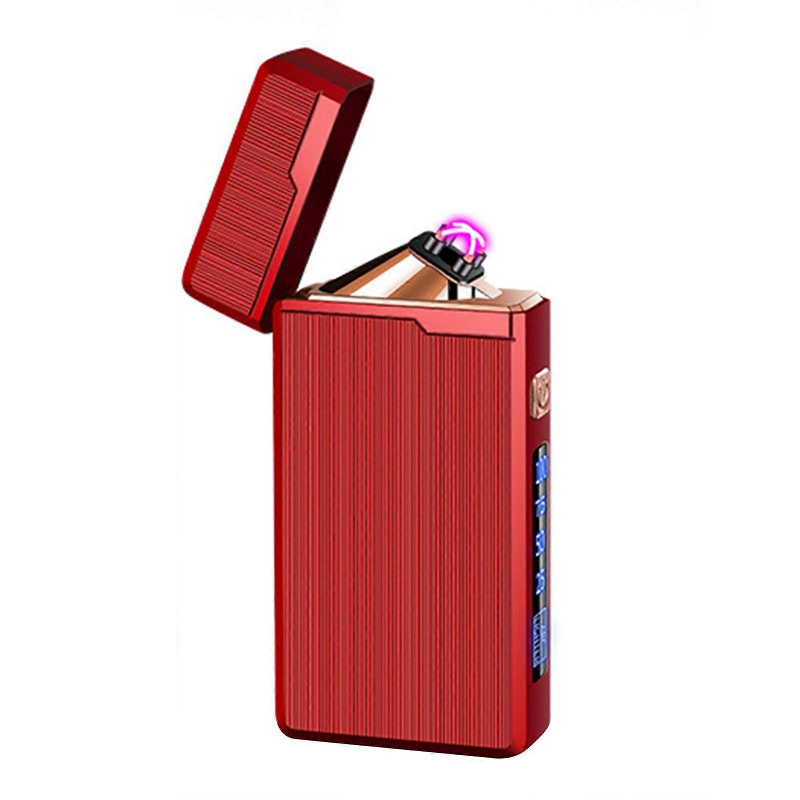 USB Rechargeable Electric Arc Lighter Windproof Waterproof Touch Sensing Lighter for Men Camping