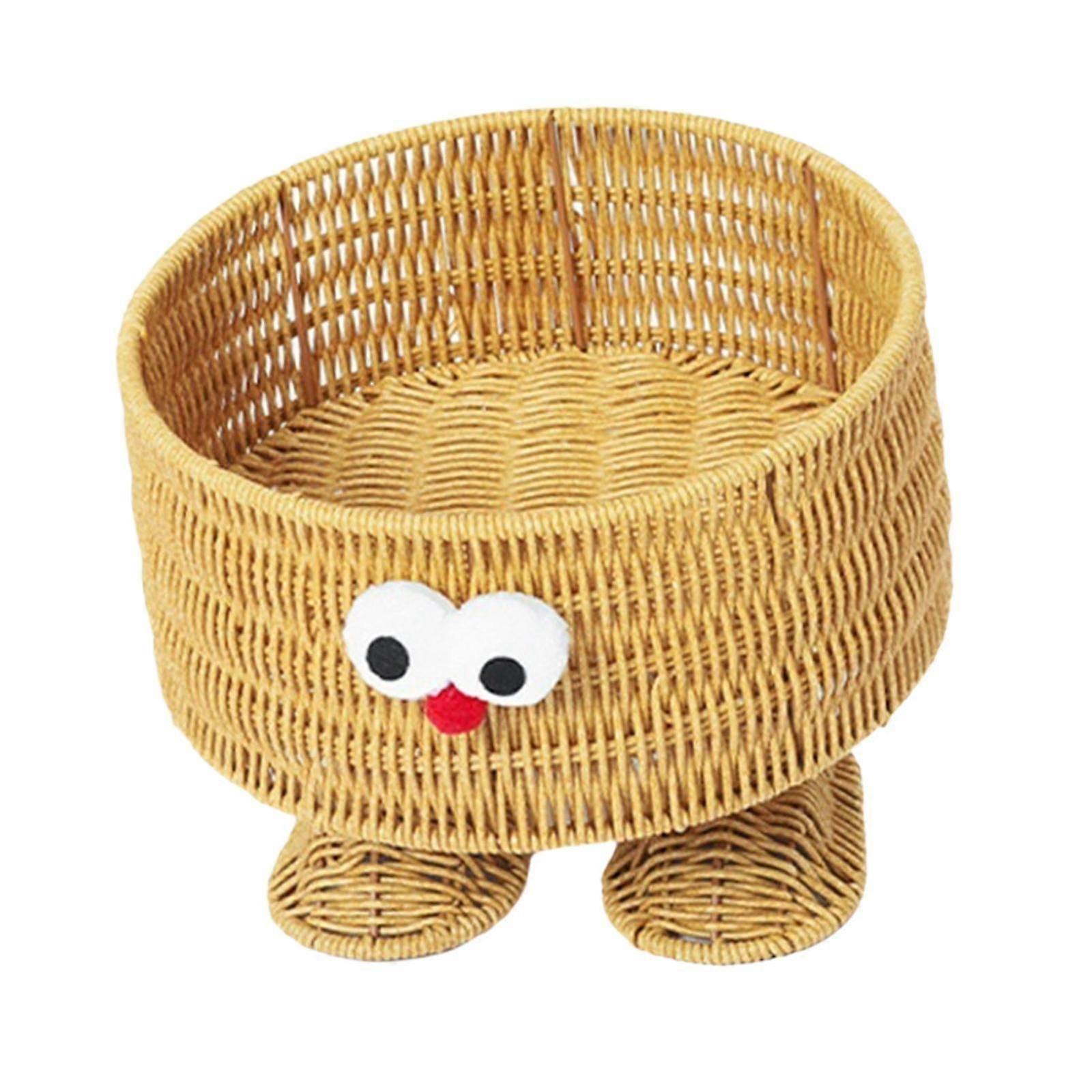 Woven Basket Multipurpose Bread Serving Basket for Buffets Counter Breakfast