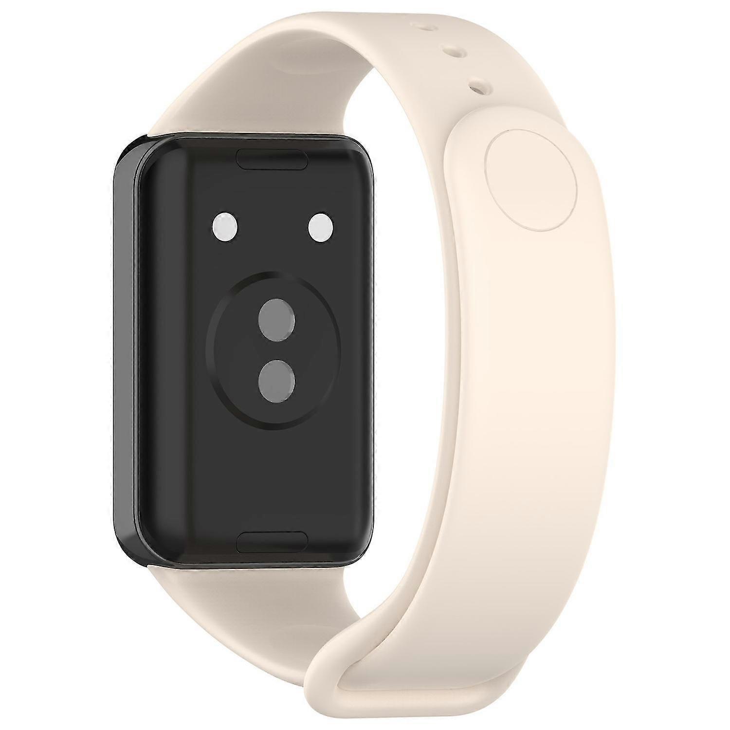 Soft TPU Adjustable Wrist Strap for Fitness Tracker - Light Pink