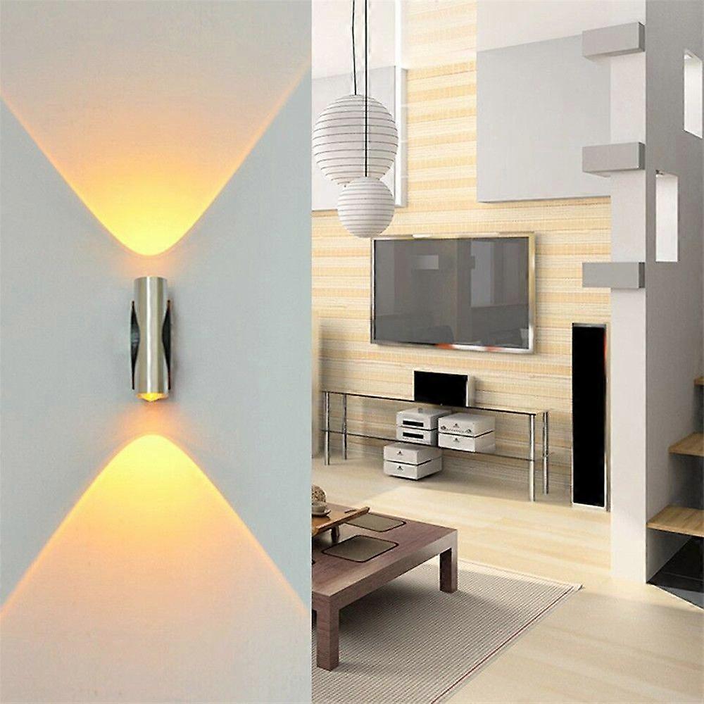 Colorful Aluminum Led Indoor Corridor Wall Lamp, Color Light, Background Wall Lamp, Bar And Ktv Lamps