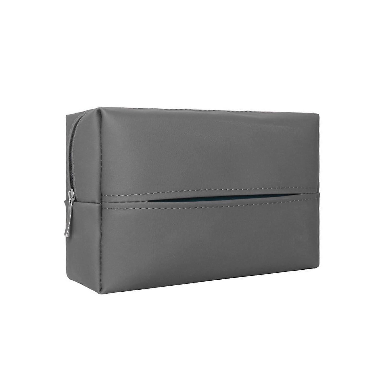 Tissue Box Holder For Car Auto Napkin Box Sun Visor Rear Seat Tissue Case With Fixed Strap Color 1