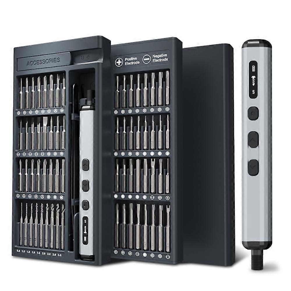 JIAFA 76 in 1 Electric Screwdriver Set with Drill Function Precision Repair Tool Kit