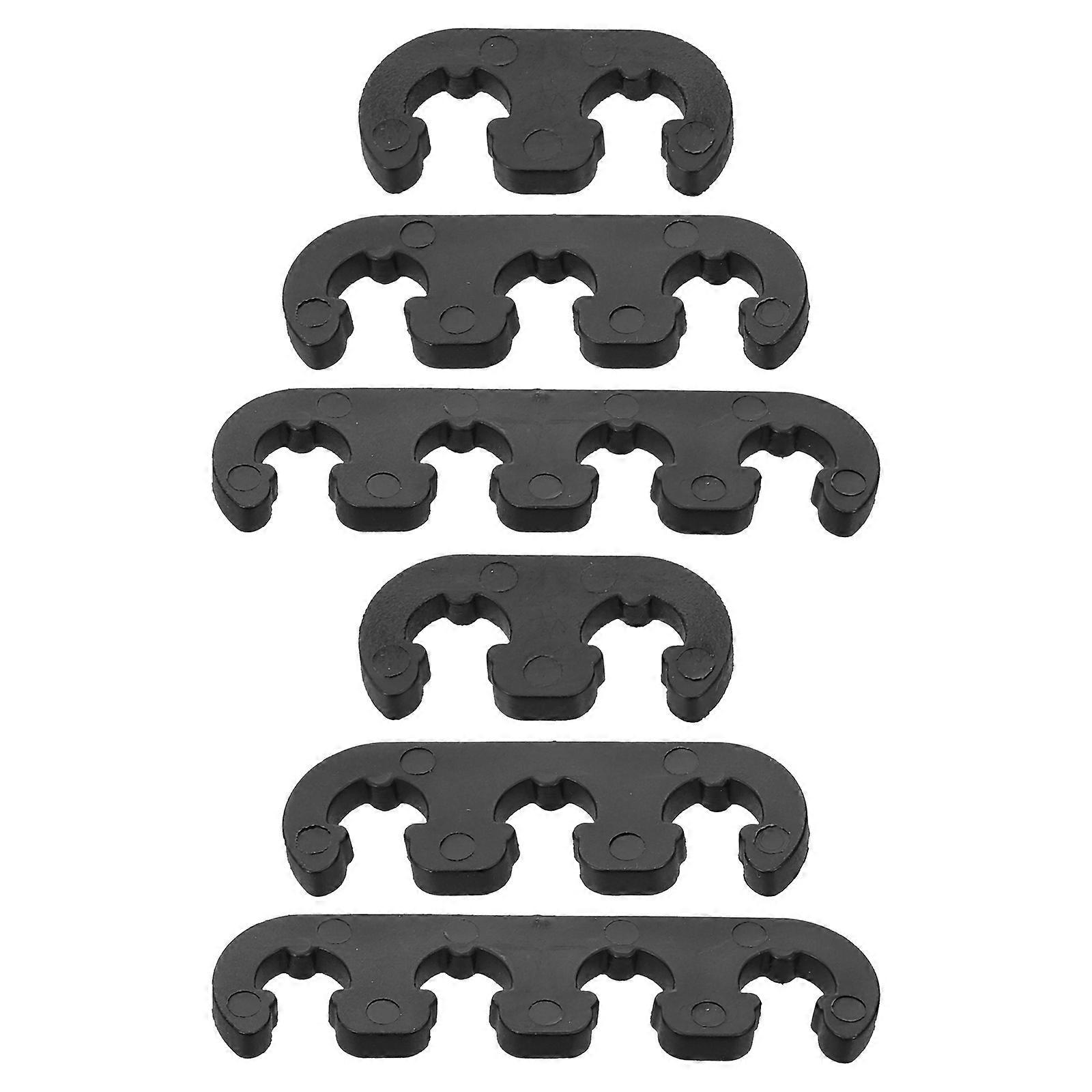 Spark Plug Wire Holder Wire Separator Set Car Owners Prevent Overheating Wear-resistant 7.70X2.00X0.30CM 1Set