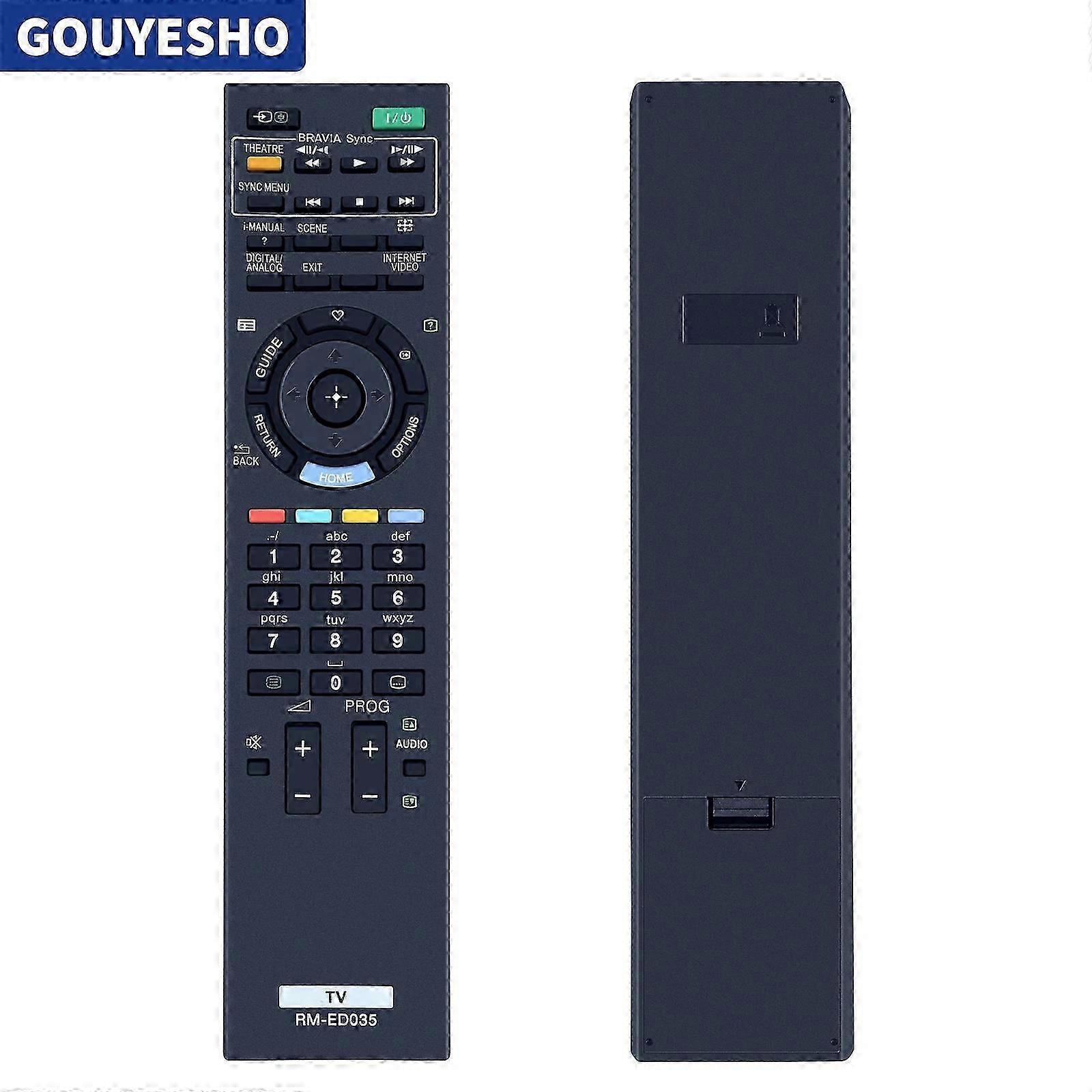 جهاز تحكم عن بعد RM-ED035 جديد مناسب لسلسلة تلفزيون SONY Bravia LCD KDL22EX320 KDL24EX320