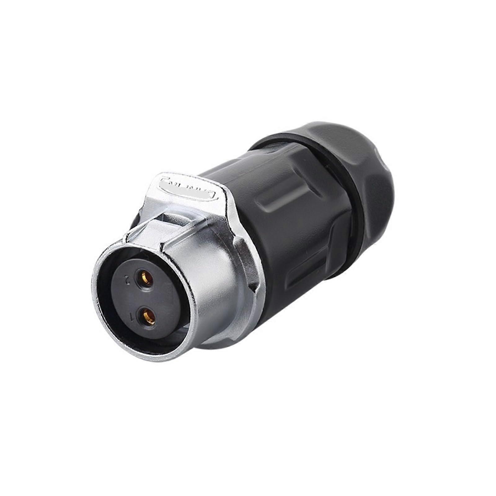 LP20 Plug and Socket Butt Plug Outdoor LED Power Connection Automotive Connector 2wire (Female Butt Connector)