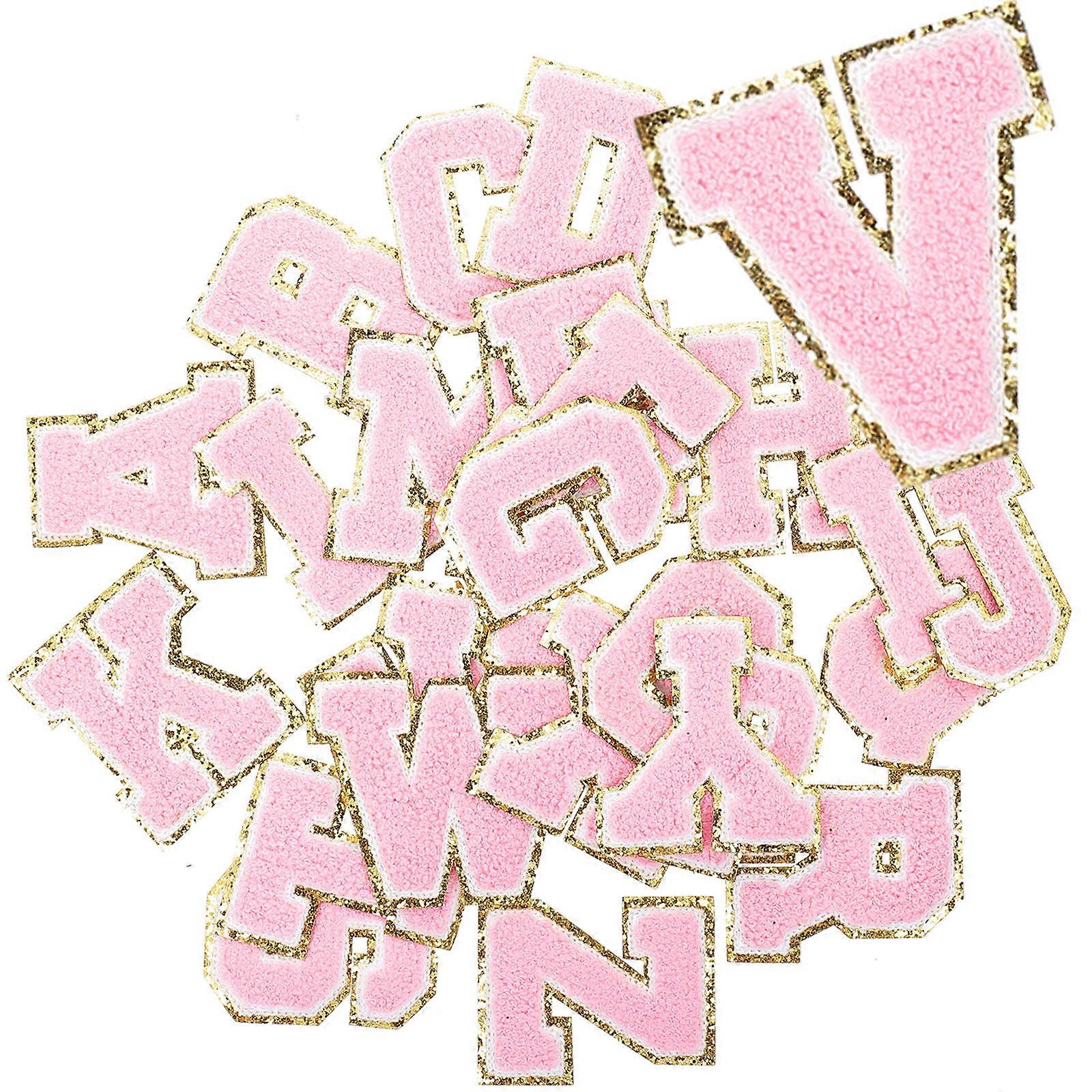 Shirt Patches Diy Projects Ironing Patch Fluff Adhesive Sticker Clothes Repair 0.3X7X8CM 26Pcs
