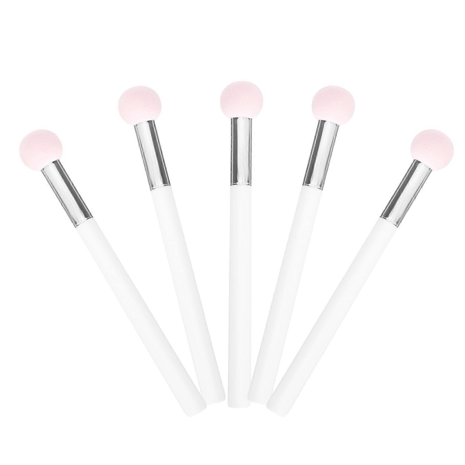 5Pcs Small Mushroom Head Sponge Powder Puff Makeup Brush for Women Using