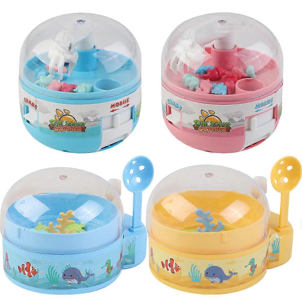 Claw Machine Toys 4Pcs Mini Size Dinosaurs Claw Machine Toys For Home Entertainment 6.50X6.50X6.00Cm Exercise