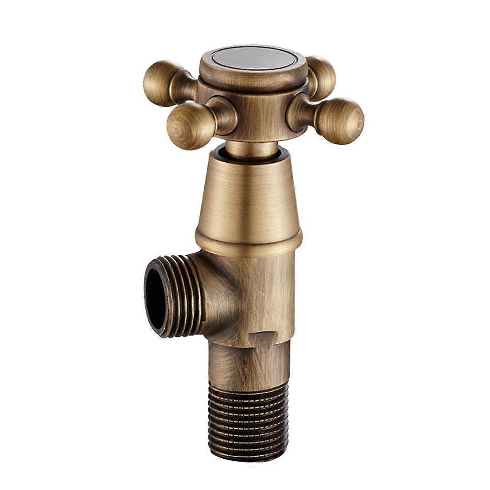 Stainless Steel Angle Valve Water Connection For Bathroom Explosion Proof 1Pack