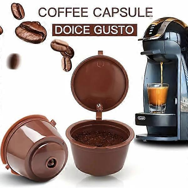 Reusable Capsule Filter Coffee Cup for Nescafe Dolce Gusto Refill