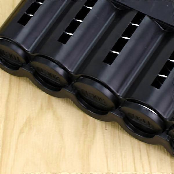 Coin Changer Machine Multi-Layer Stackable Coin Storage Tube Large Capacity Coin Box for Office Bank Black