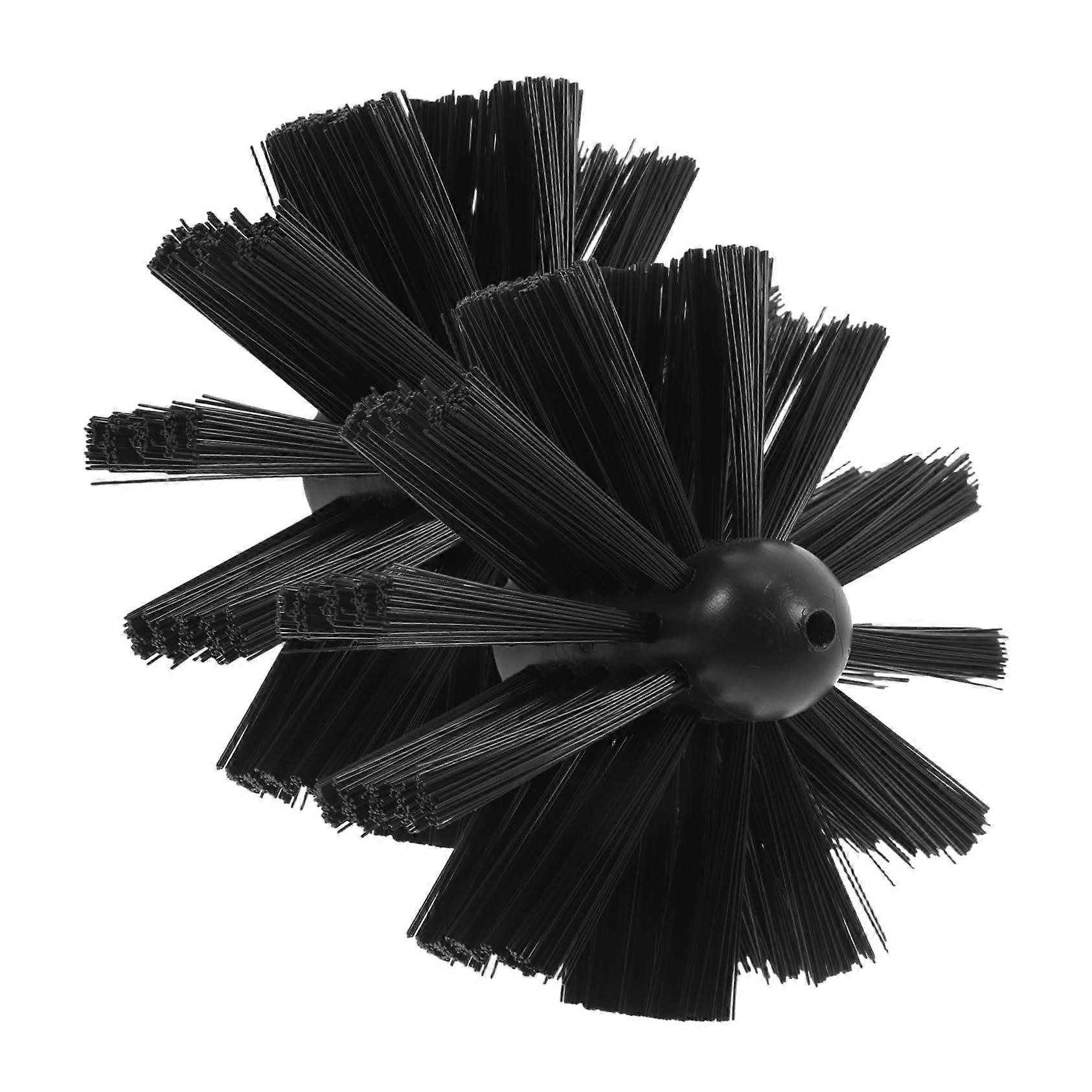 2-Piece Dryer Vent and Chimney Cleaning Brush Set, Durable Soft Bristles for Effective Blockage Removal, Home Use