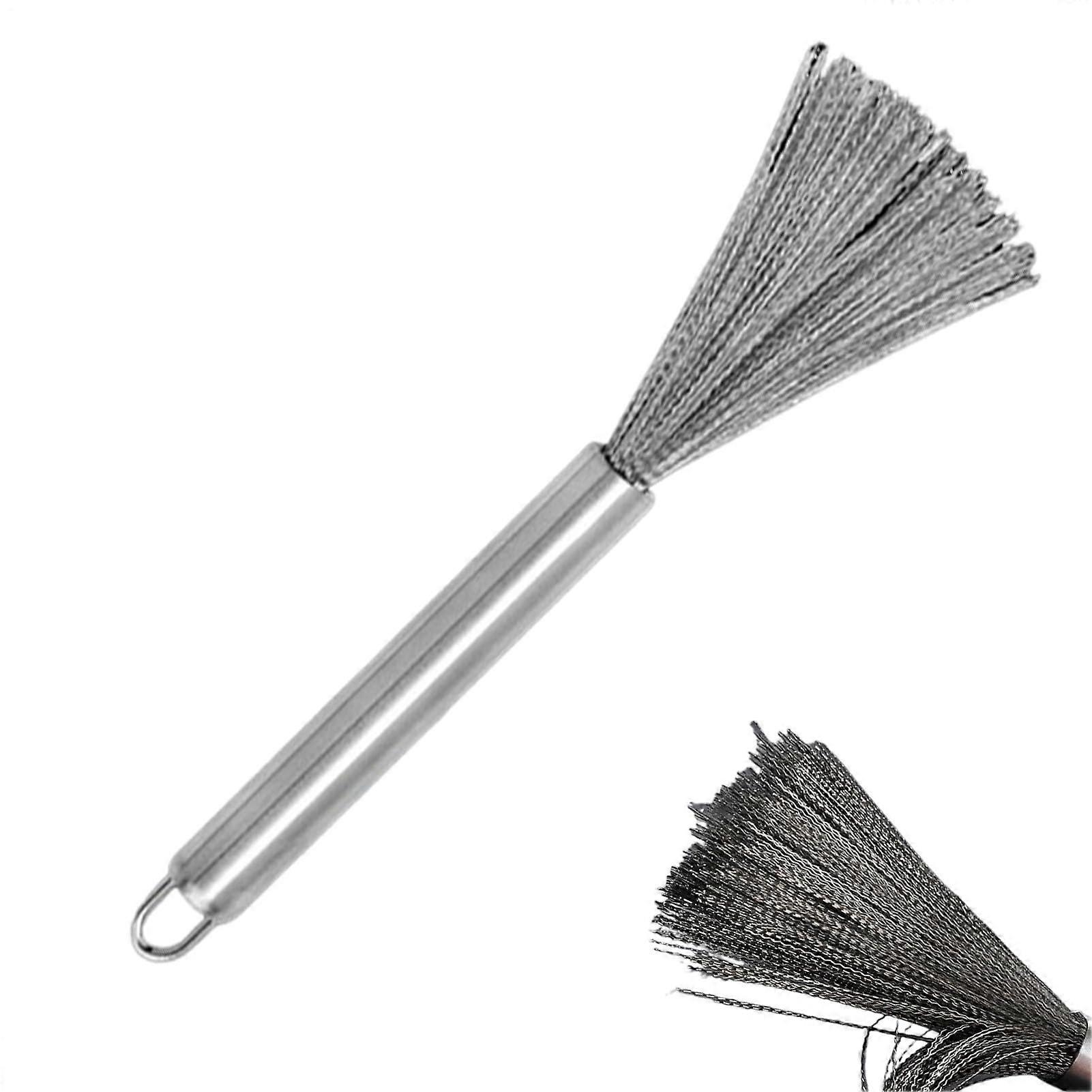 Steel wire control kitchen cleaning ABS handle  stainless steel pot brush Ref: 9517