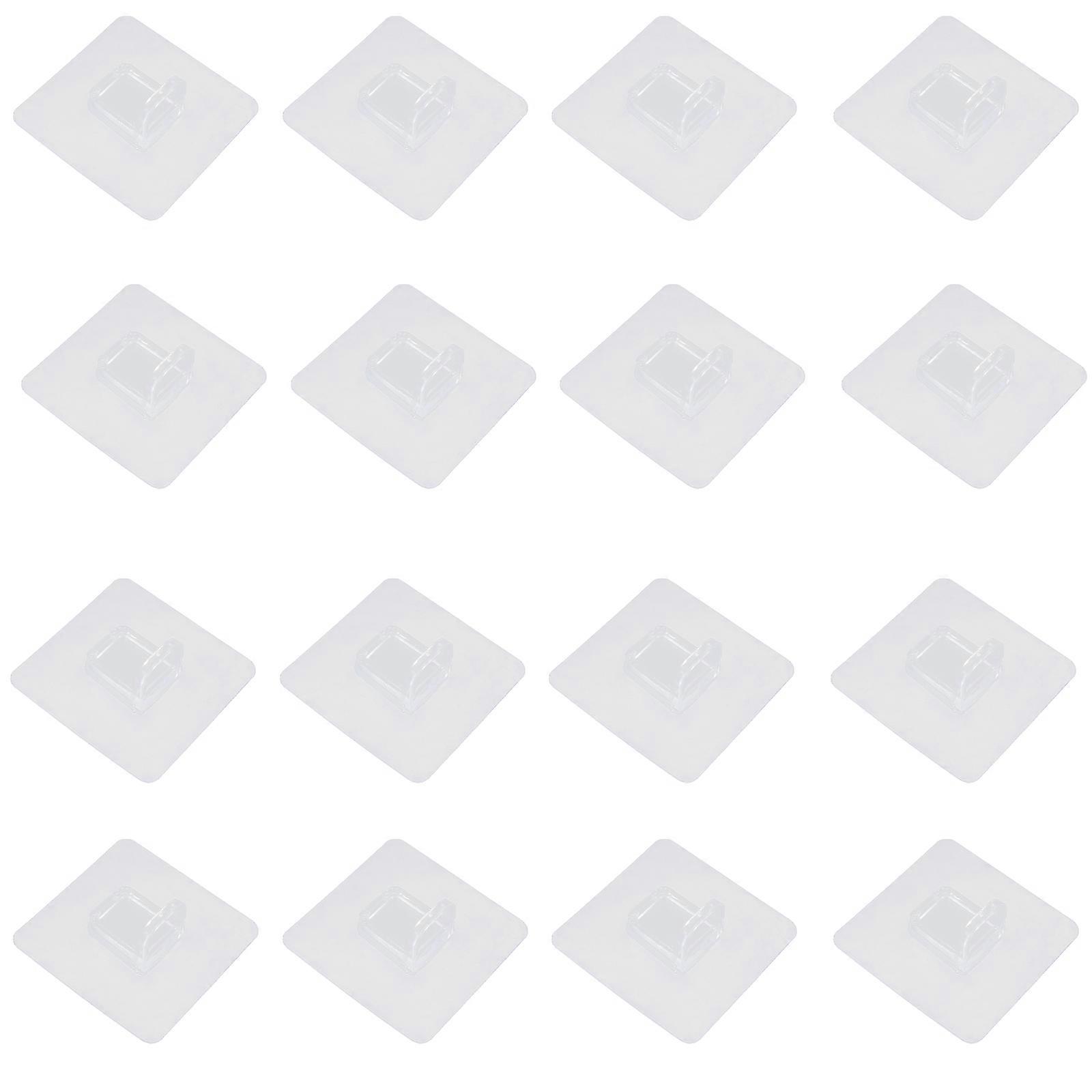 Acrylic Wall Brackets for Storing 12 Pieces Practical and Transparent Shelf Brackets