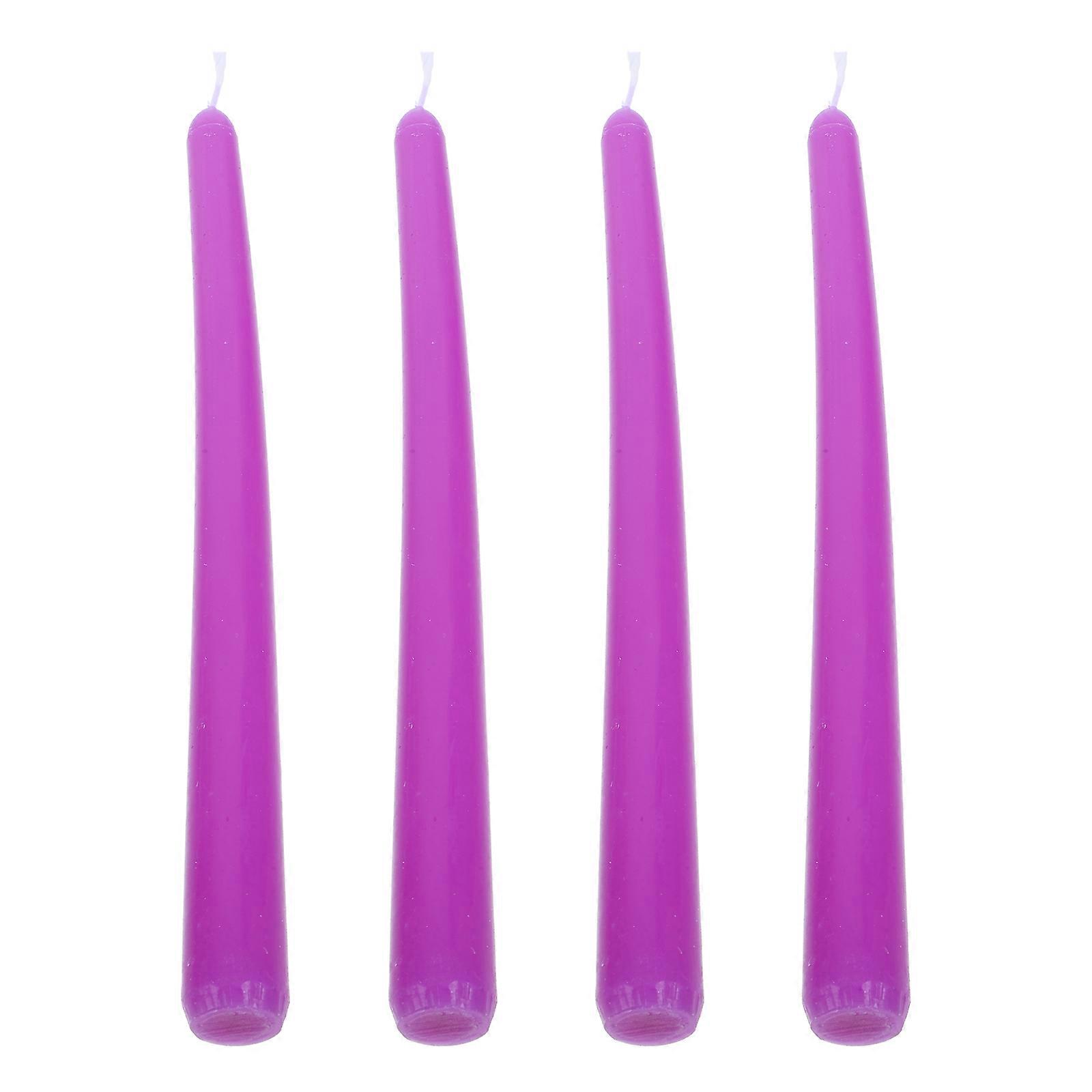 It looks like you're referring to a product listing for **unscented black taper candles**. Here's a breakdown of the key features based on your