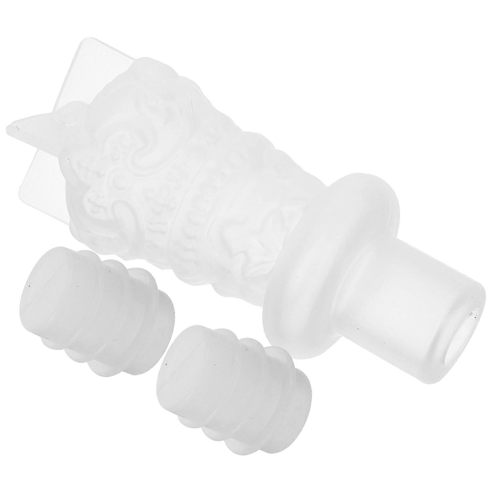 Bottle Plug Making Mold For DIY Activities At Home Use For Families And Craft Enthusiasts In White Color Durable 1 Set