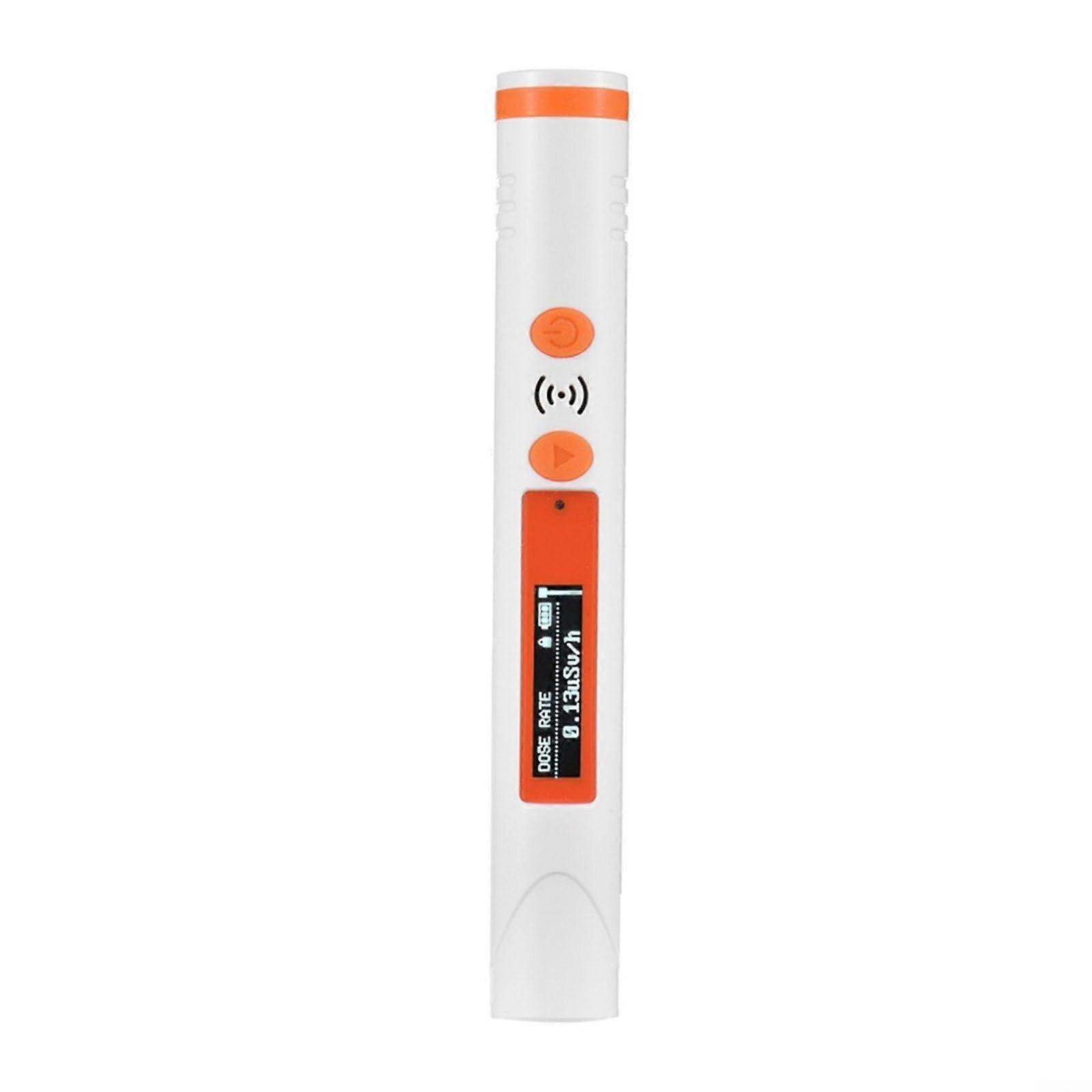 Portable Nuclear Radiation Detector HFSP3 Geiger Counter with OLED Screen Dual Alarm Modes for Beta Gamma XRay 0.08 UPS 50 MSv Detection