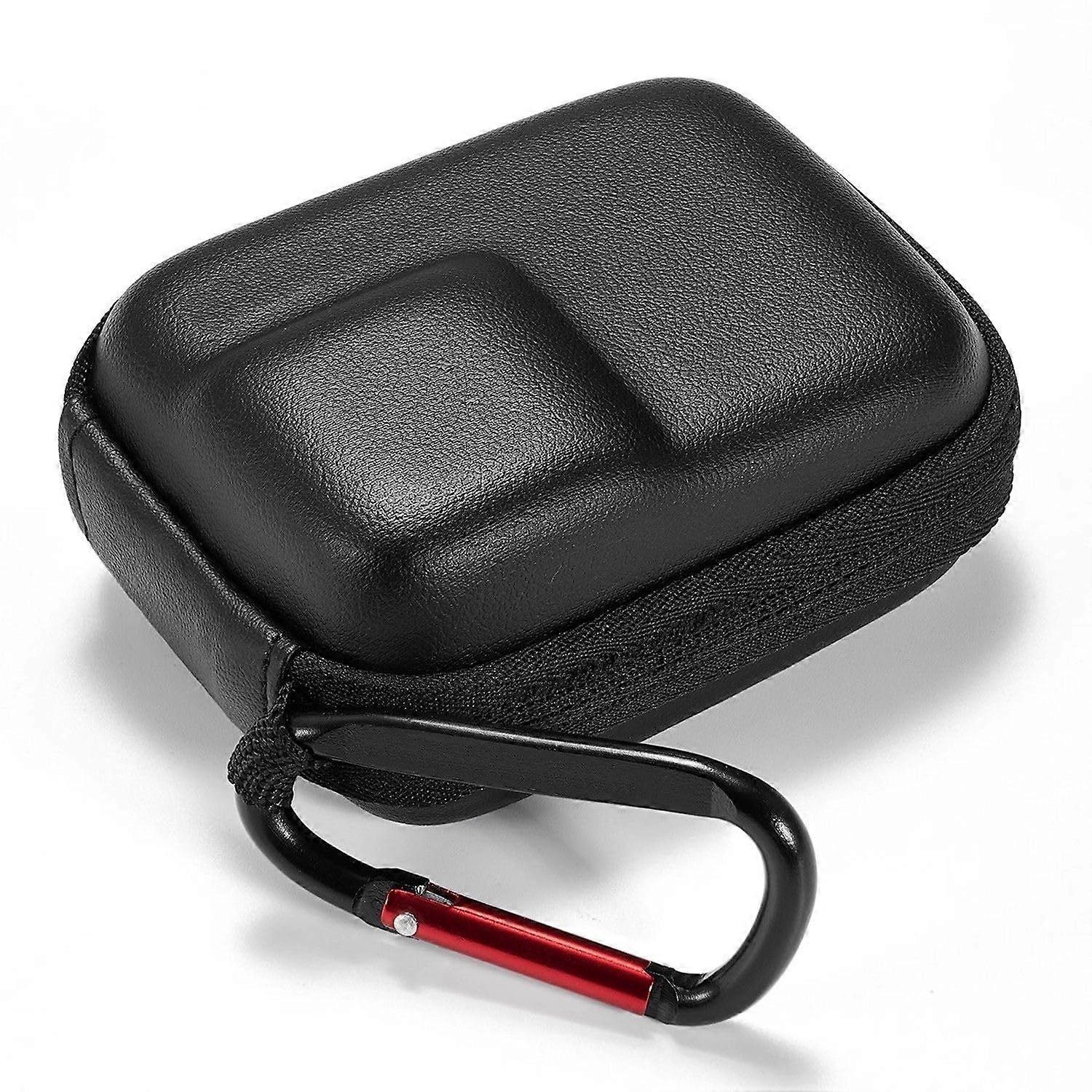 Mini Hard Shell Storage Bag for DJI Osmo Action 5 Pro/4/3 and GoPro Hero 13/12/11 Shockproof Travel Bag (Black)