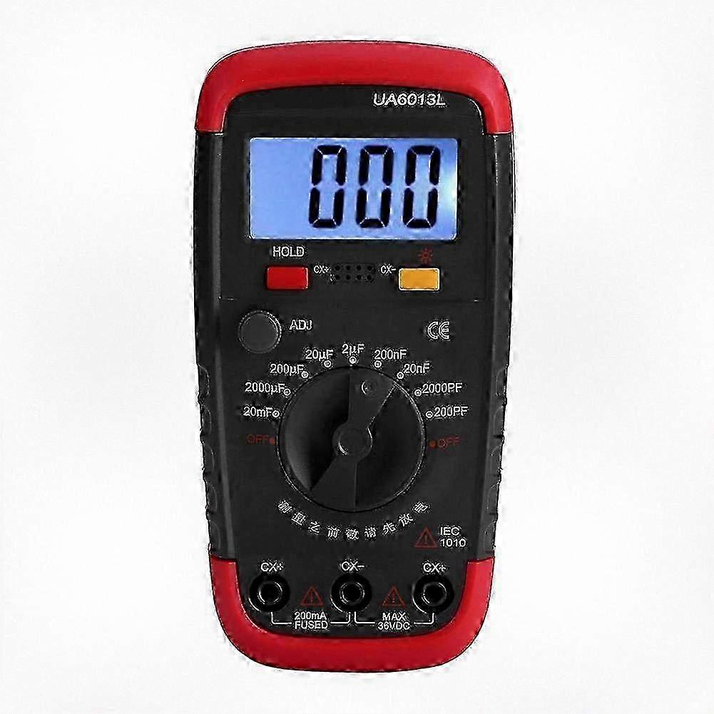 2025 Professional Digital Capacitance Meter Multimeter for Capacitor Testing 0.1pf to 20,000uf with LCD Backlight