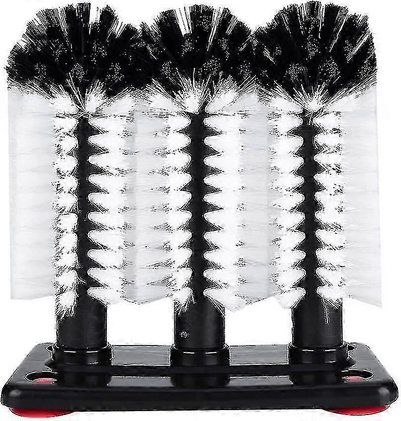 3 Brush Glass Cleaner, Multipurpose Glass Brush-Good