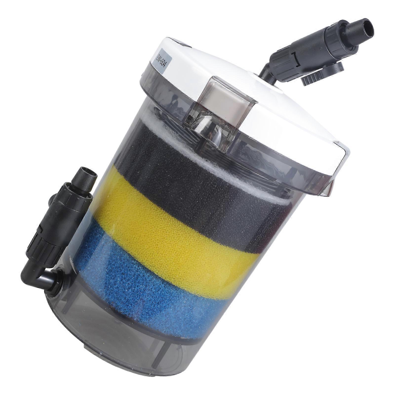 Durability Plastic Aquariums Filter Aquariums Biochemical Regulable Flows Filter for Home and Office Multicolor