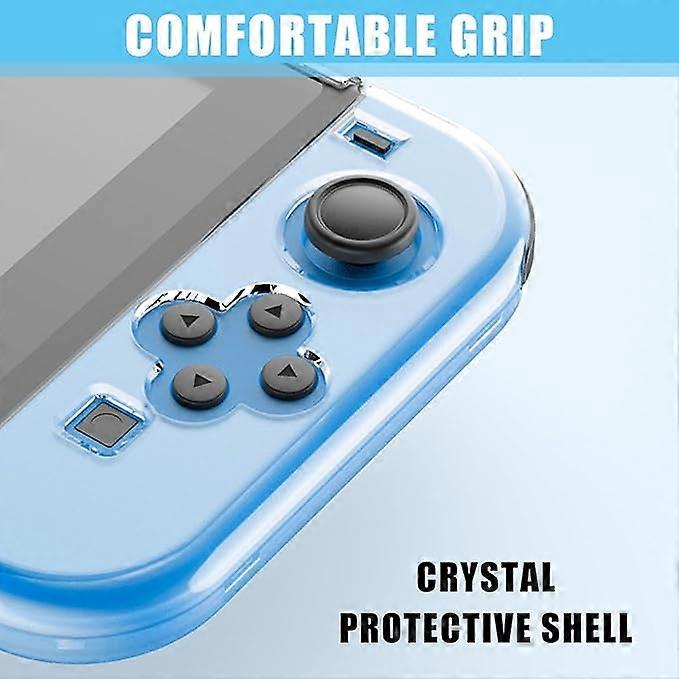 Suitable for Nintendo switch2 split crystal shell thin plug-in TV base split protective shell