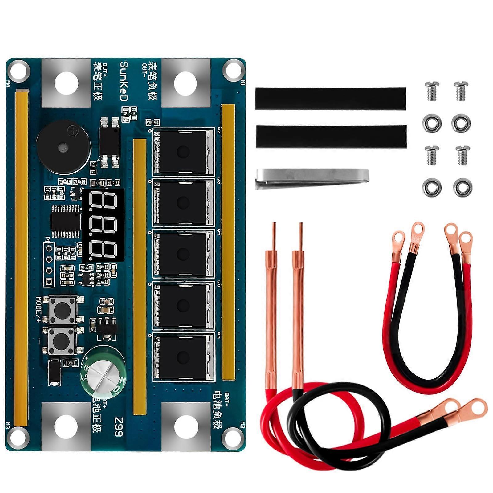 Spots Welder 18650 Lithium Battery Energy Storage Welding Machine PCB Circuit Board Portable Soldering Equipment