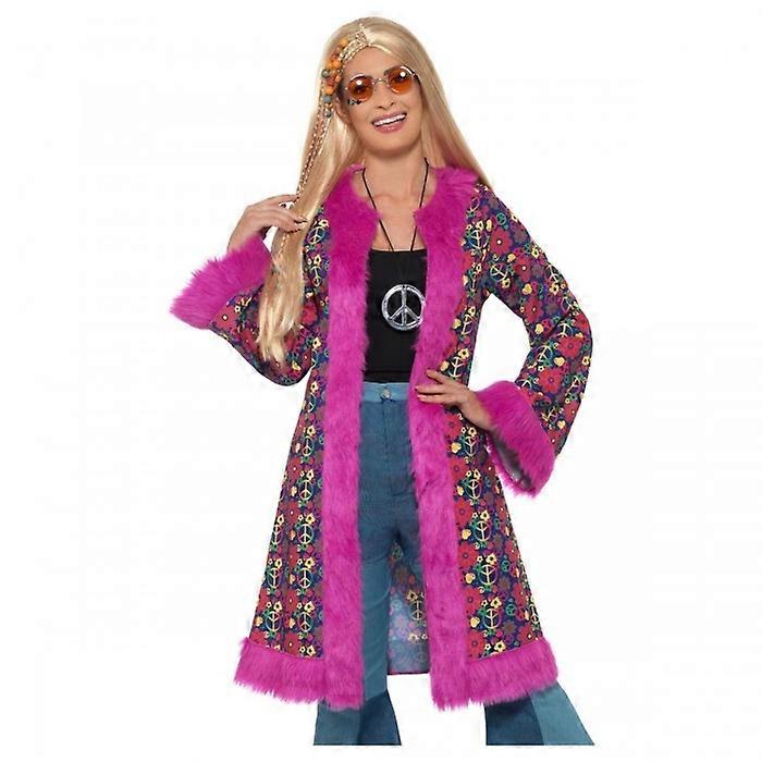 Smiffys Dames/Dames 60s Hippie Jas