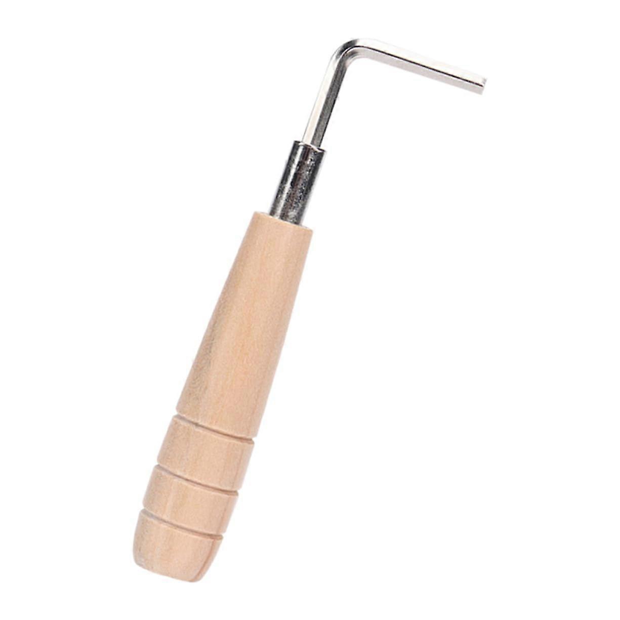 Guitar Truss Keys Set of 4 Wooden Tuning Tools for Guitar Piano Guzheng Compatible with Steel Musical Instruments