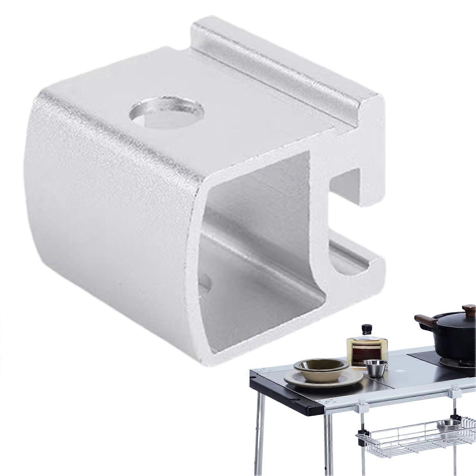 Camping Table Slide Buckle  Aluminum Alloy Hardware for Cooker Mounting Picnic